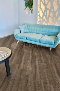 Клеевая кварцвиниловая плитка Alpine Floor Easy Line ДУБ РУСТИКАЛЬНЫЙ ECO 3-8